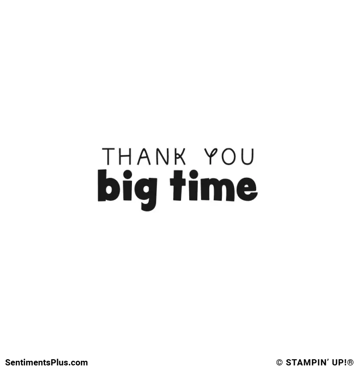Thank You Big Time