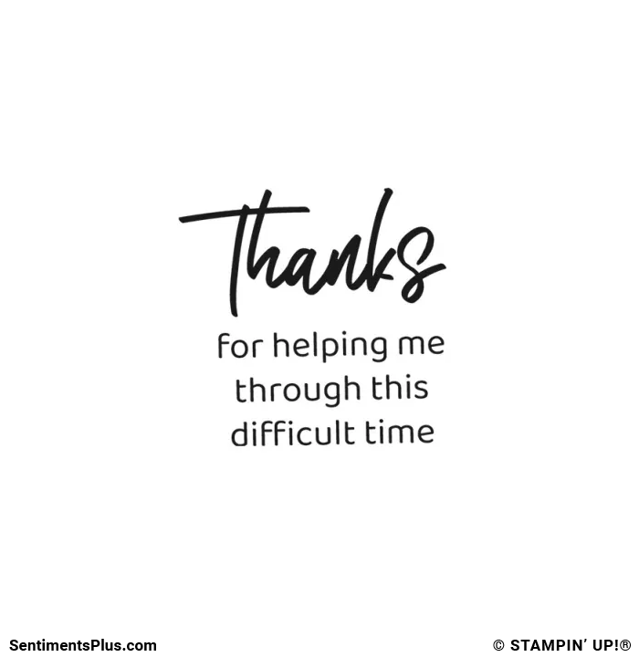 Thanks For Helping Me