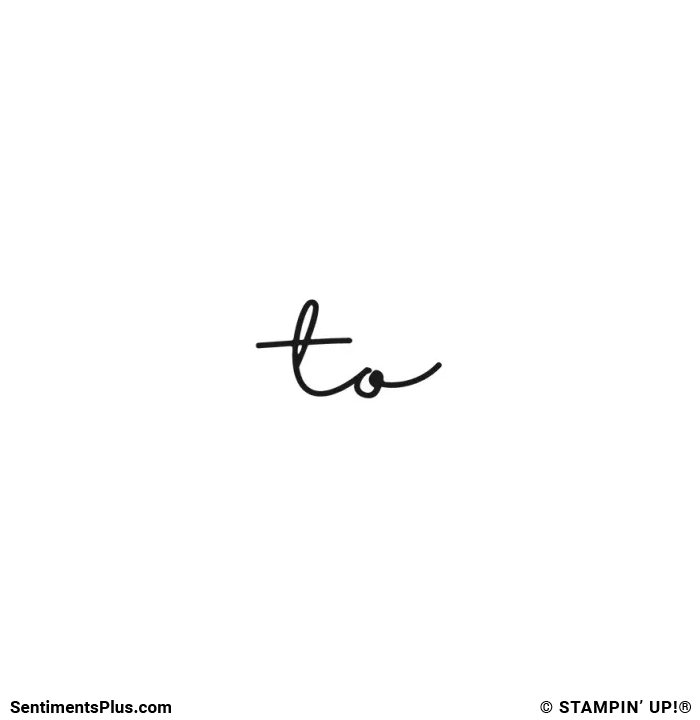 To