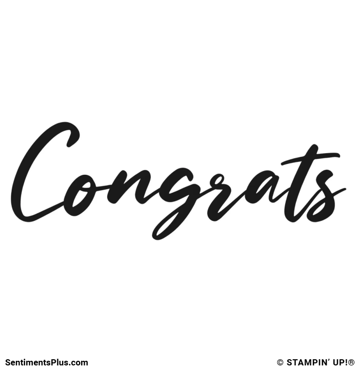 Congrats