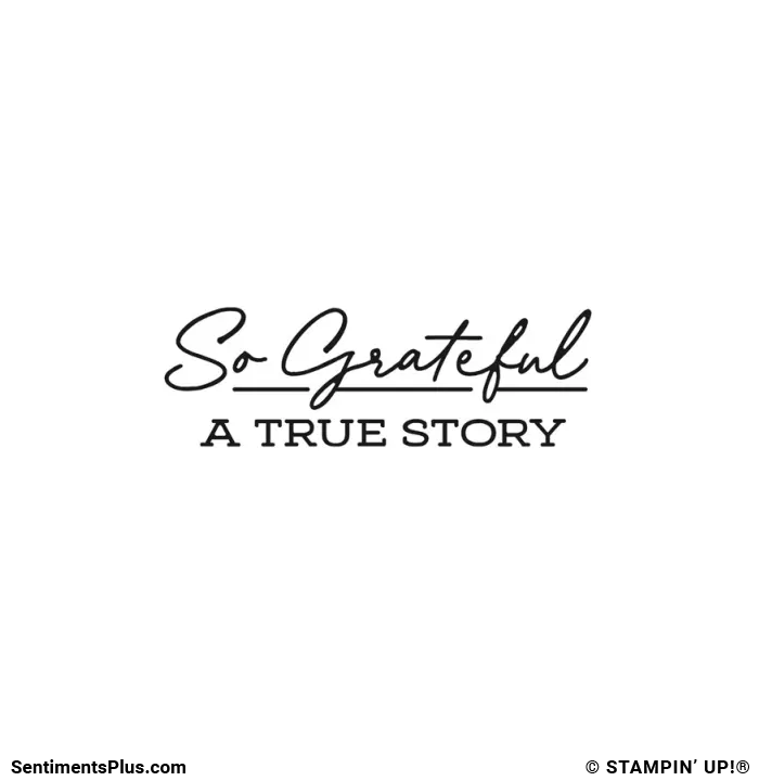 So Grateful a True Story