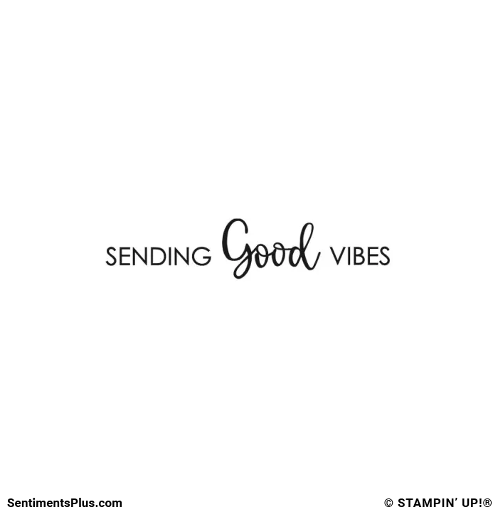Sending Good Vibes