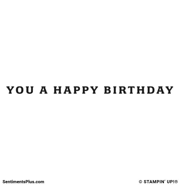 You a Happy Birthday