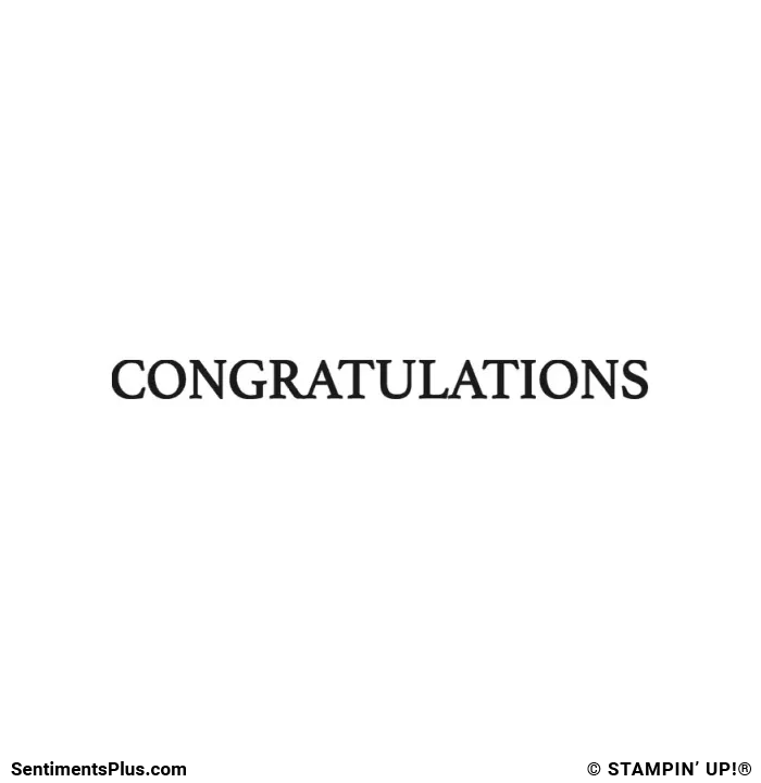 Congratulations