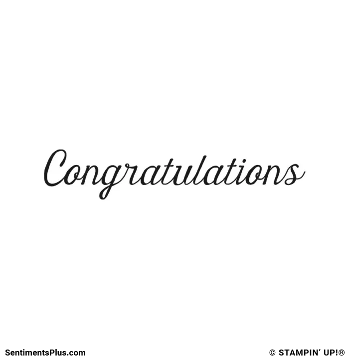 Congratulations