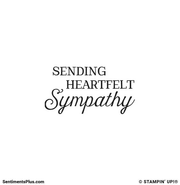 Sending Heartfelt Sympathy