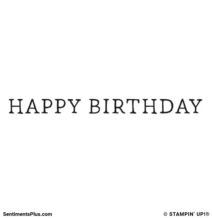Happy Birthday