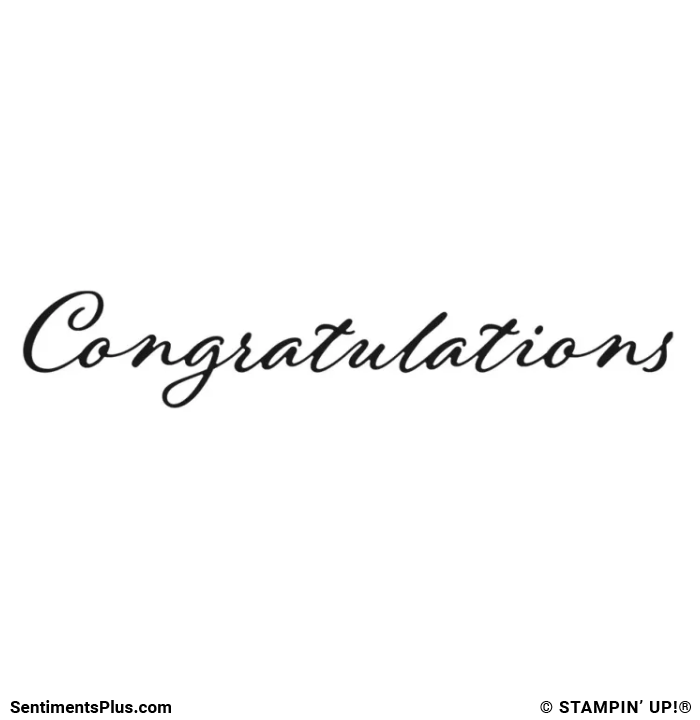 Congratulations