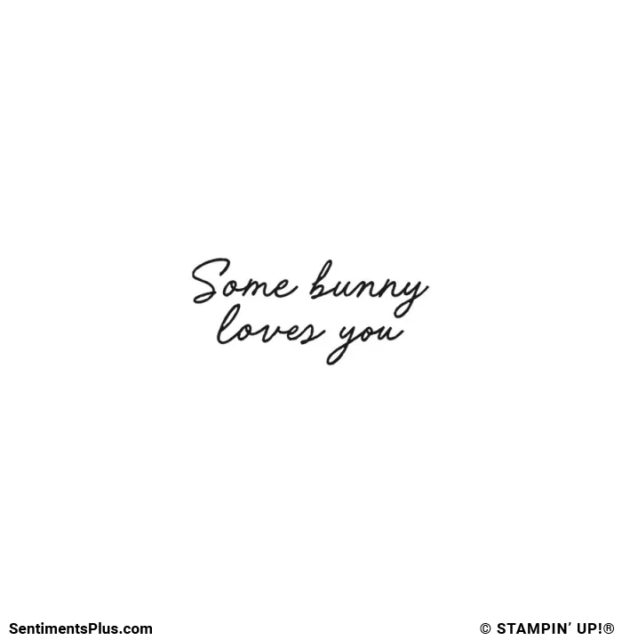 Some Bunny Loves You