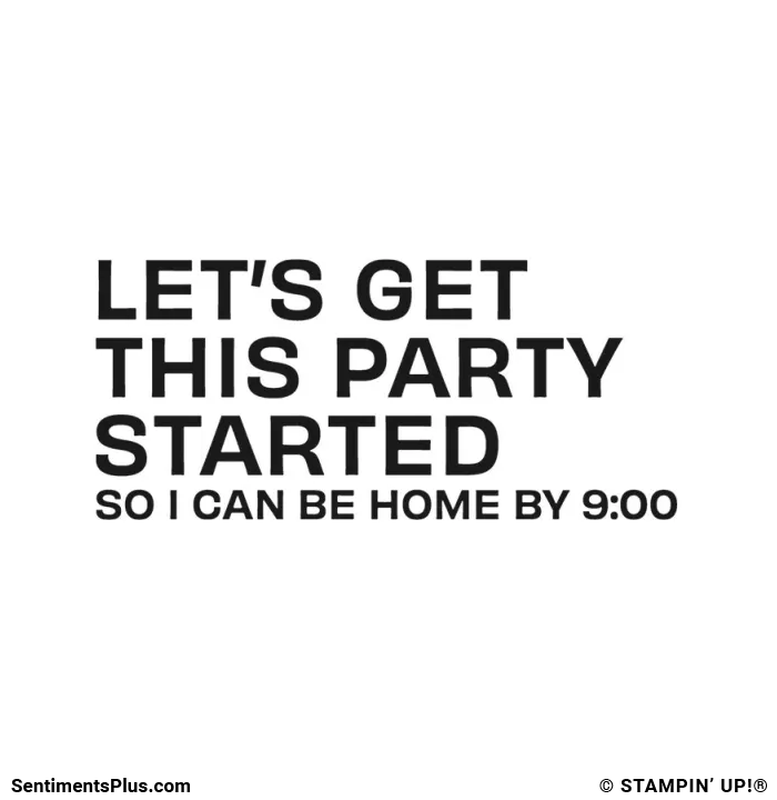 Let's Get This Party Started