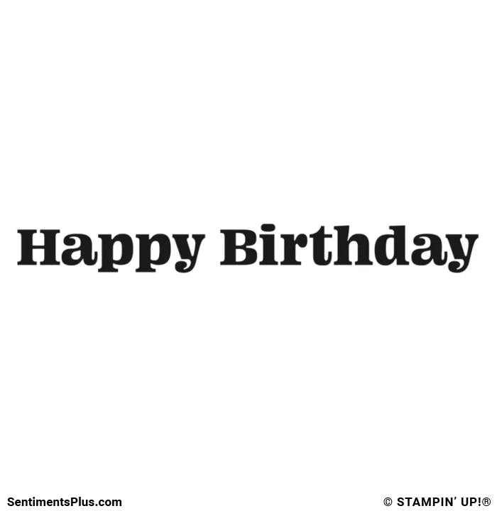 Happy Birthday