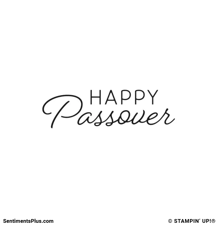 Happy Passover