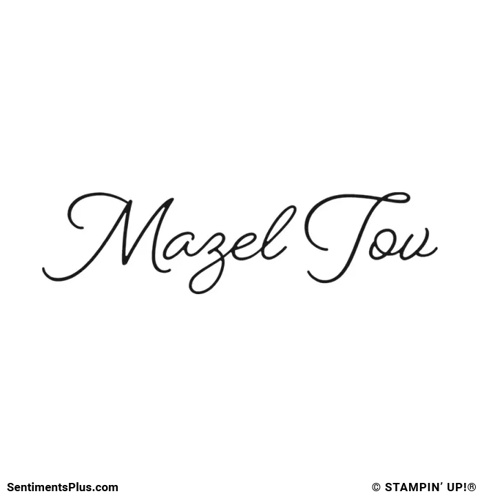 Mazel Tov