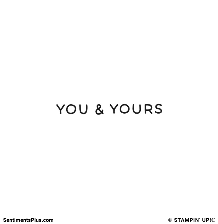 You & Yours