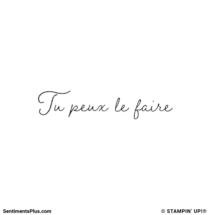 Tu Peux le Faire