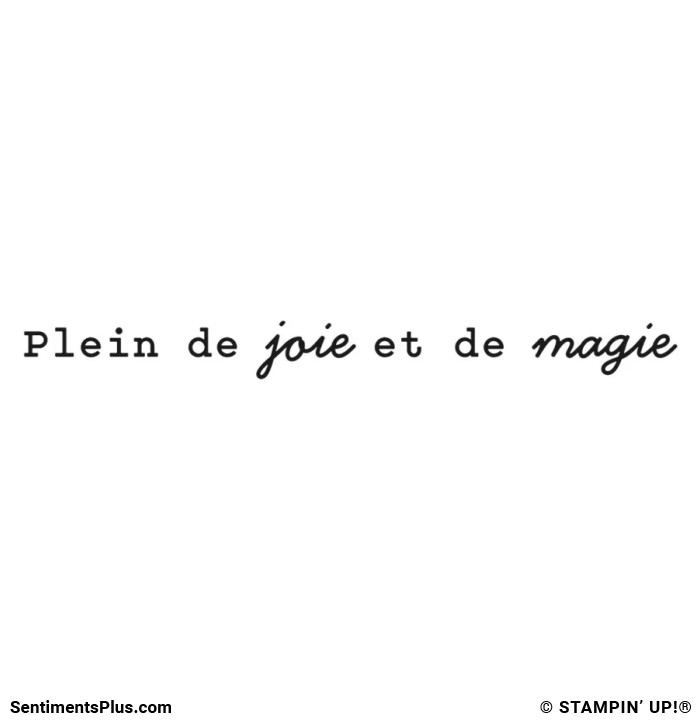 Plein de Joie et de Magie
