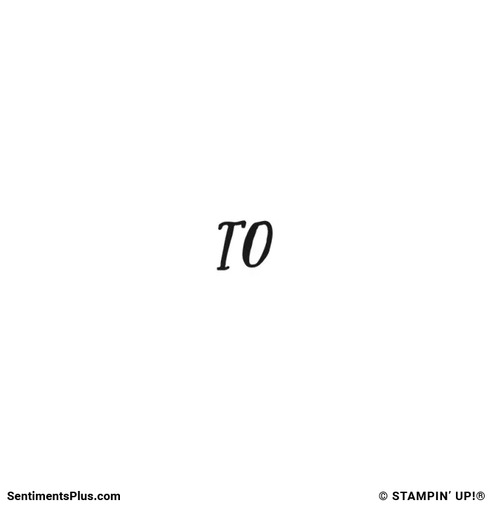 To