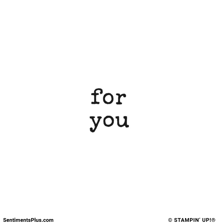 For You