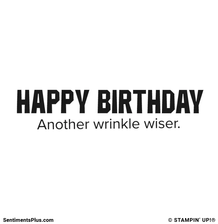 Happy Birthday Another Wrinkle Wiser