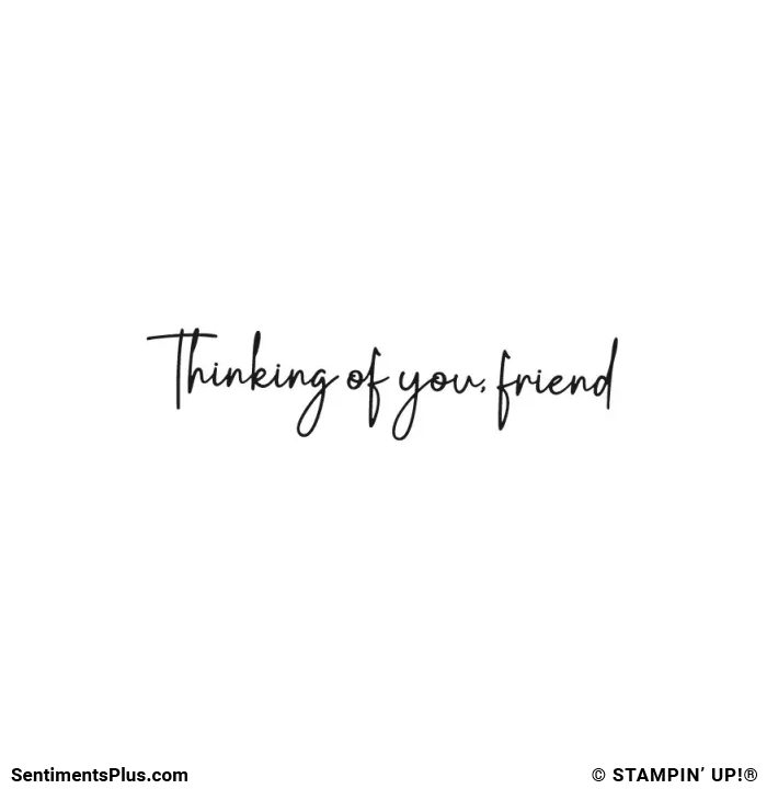 Thinking of You, Friend