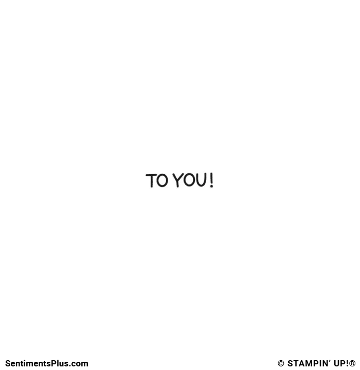 To You!