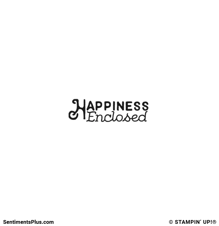Happiness Enclosed