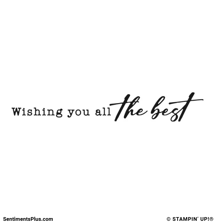 Wishing You All the Best