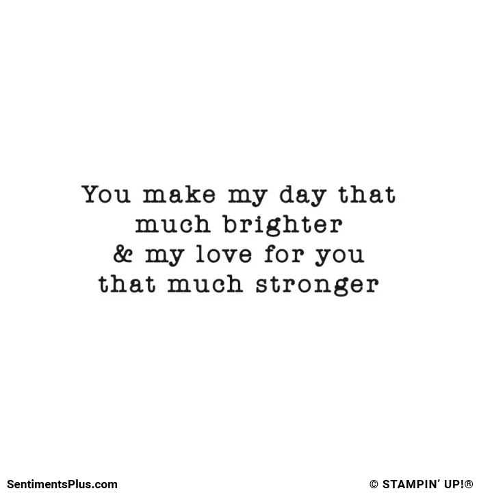 You Make My Day