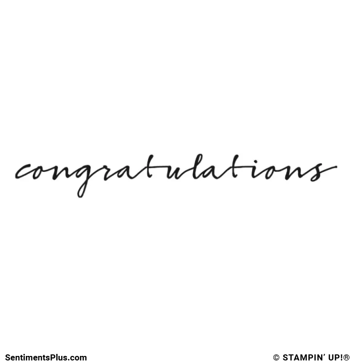 Congratulations