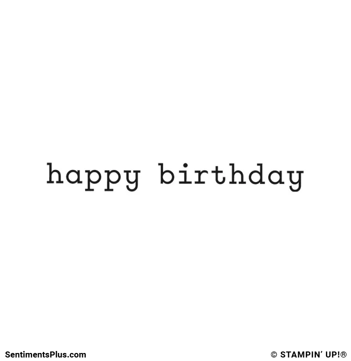 Happy Birthday