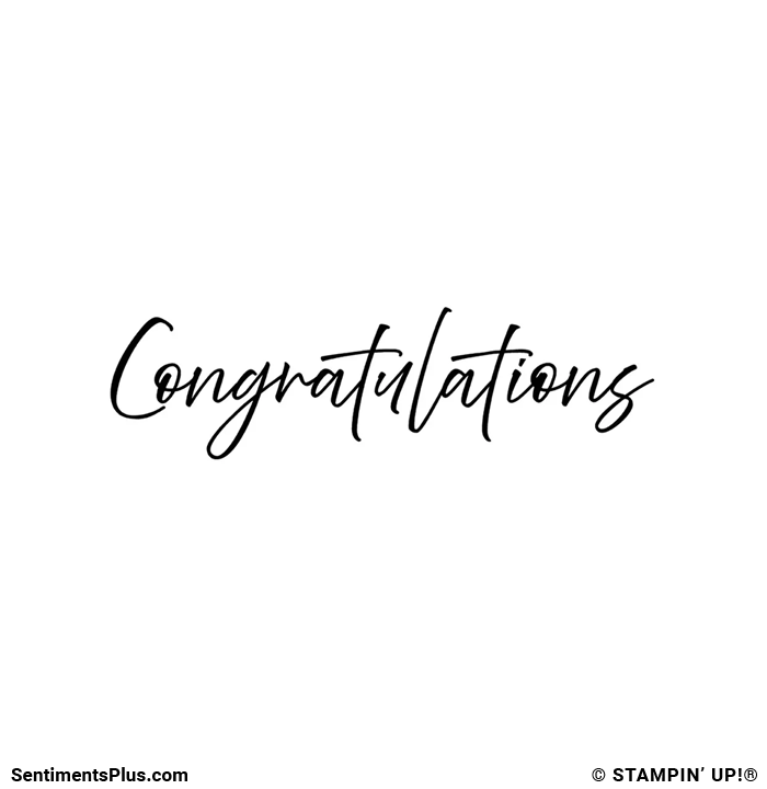 Congratulations