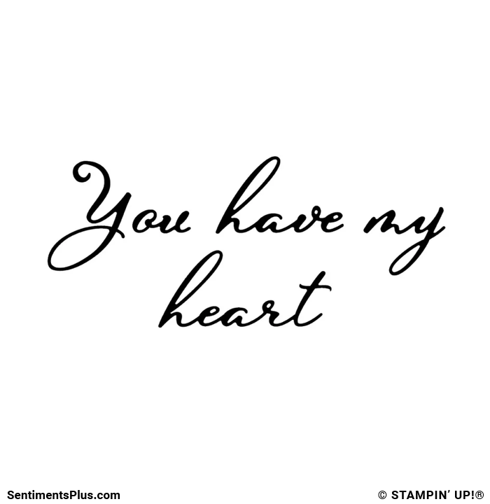 You Have My Heart