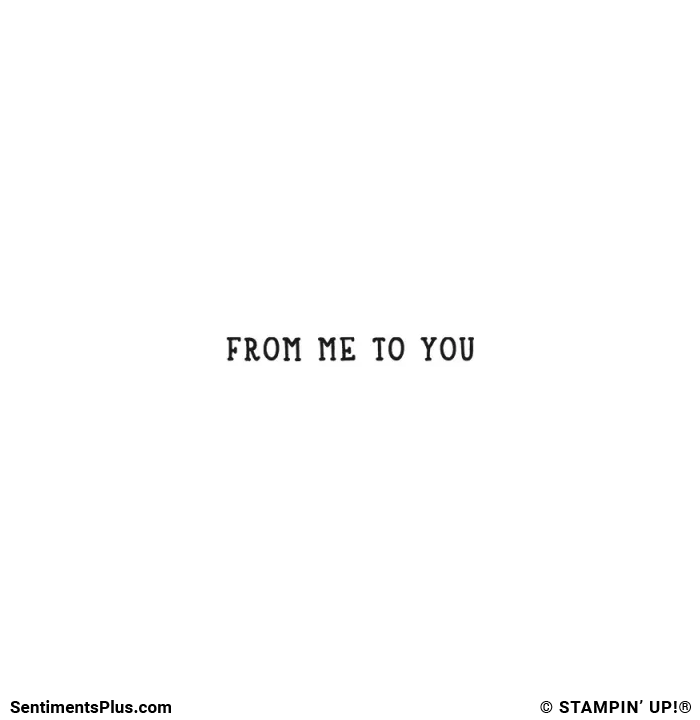 From Me to You