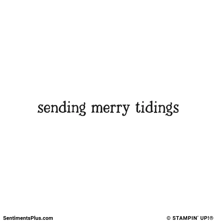 Sending Merry Tidings