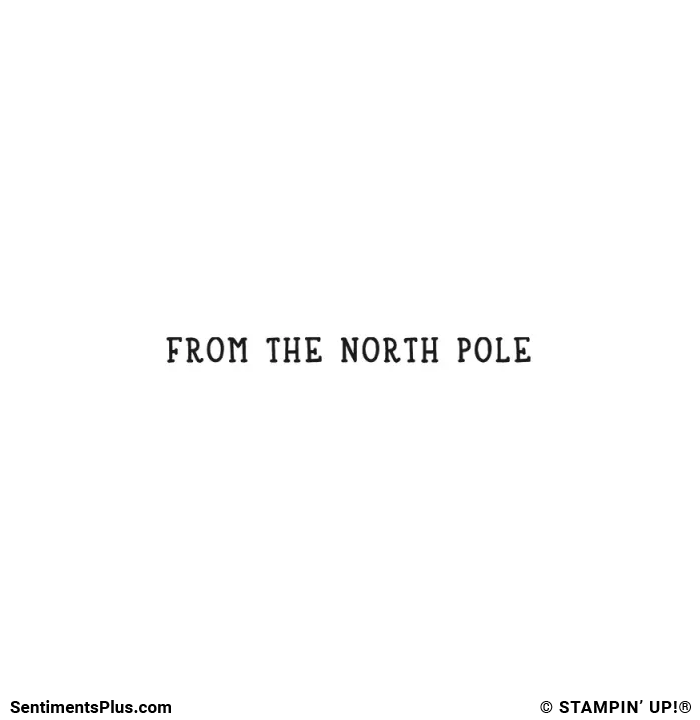 From the North Pole
