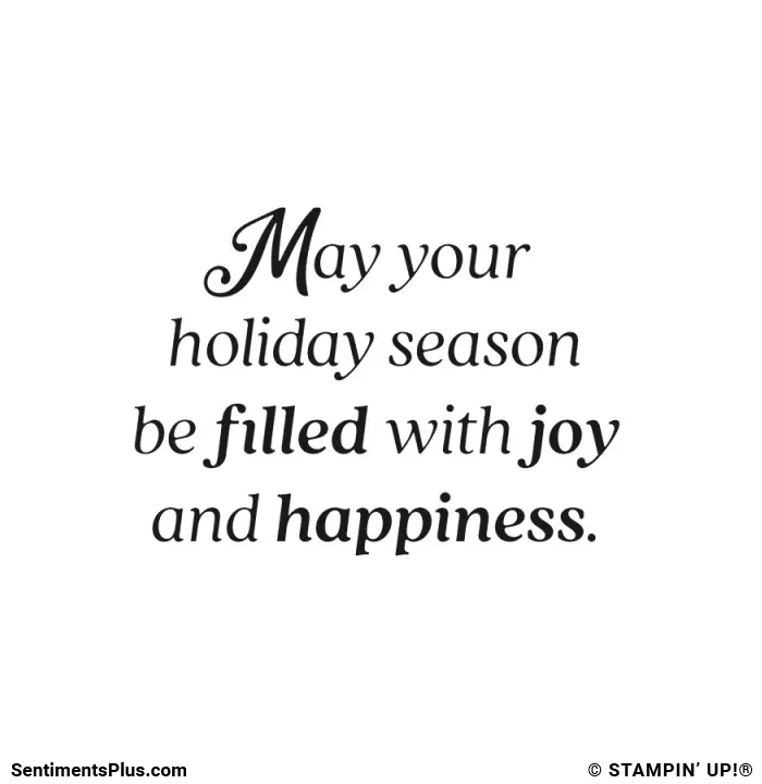 Filled with Joy and Happiness