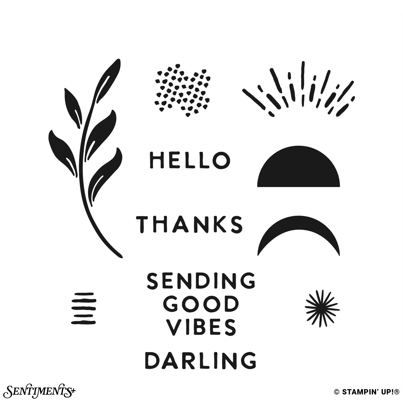 Sunshine Vibes Stamp Set: ©Stampin' Up!®