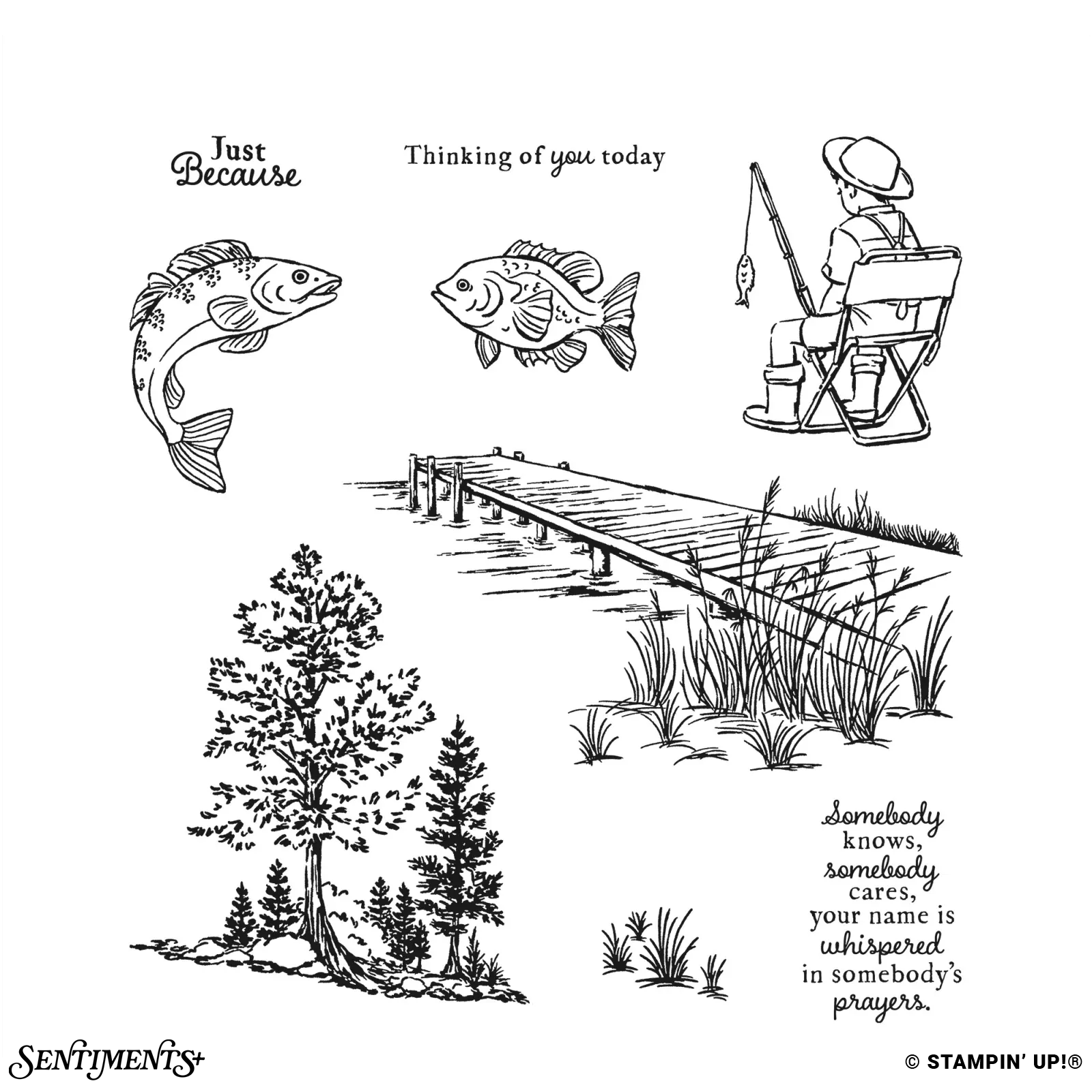 Peaceful Pier Stamp Set: ©Stampin' Up!®
