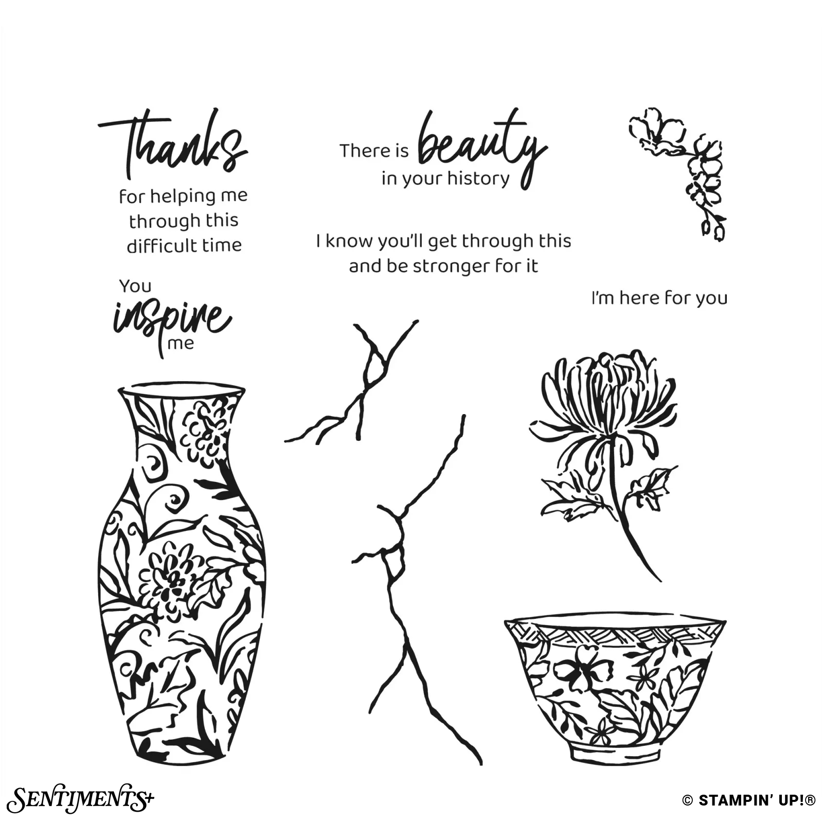 Inspiring Imperfections Stamp Set: ©Stampin' Up!®