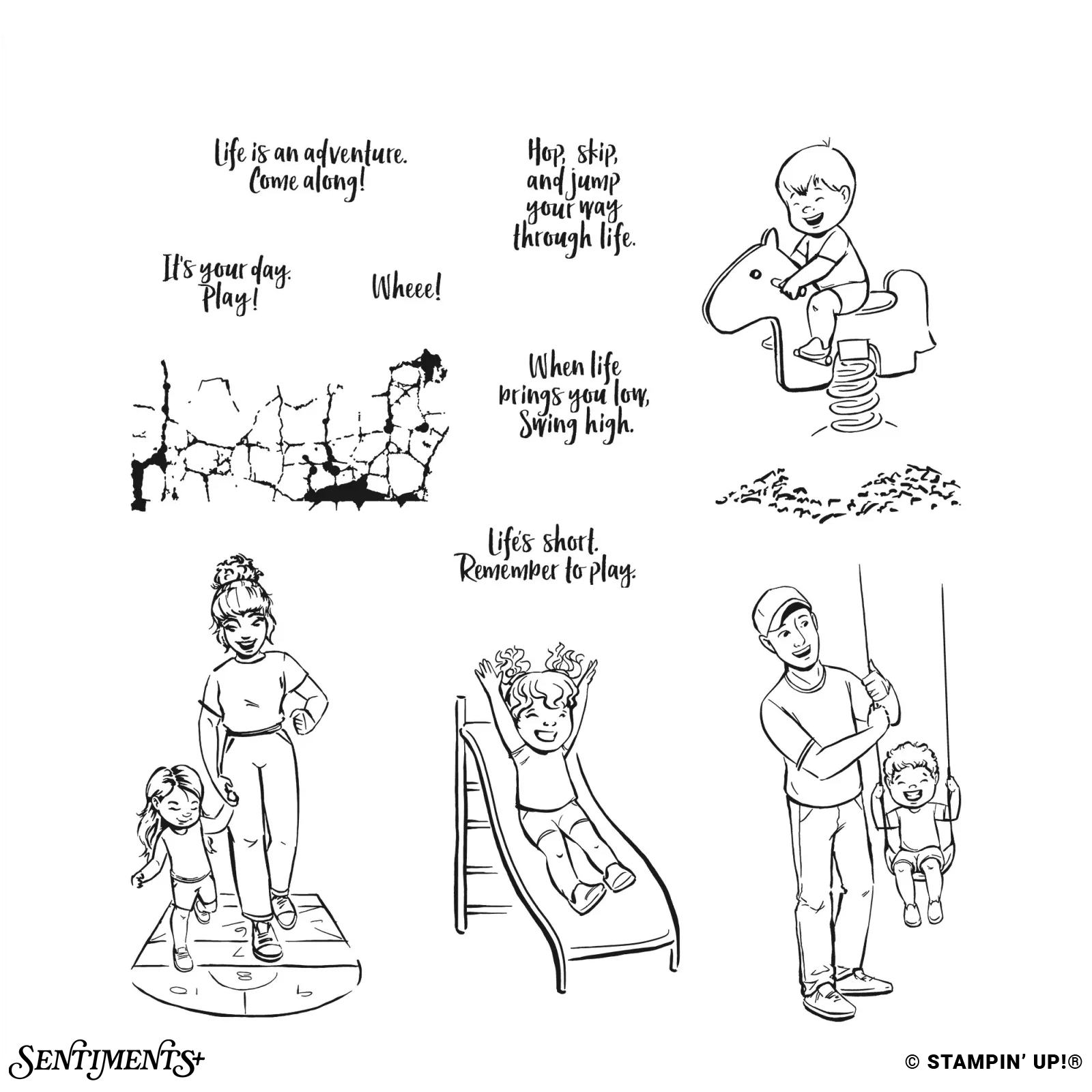 Playground of Life Stamp Set: ©Stampin' Up!®