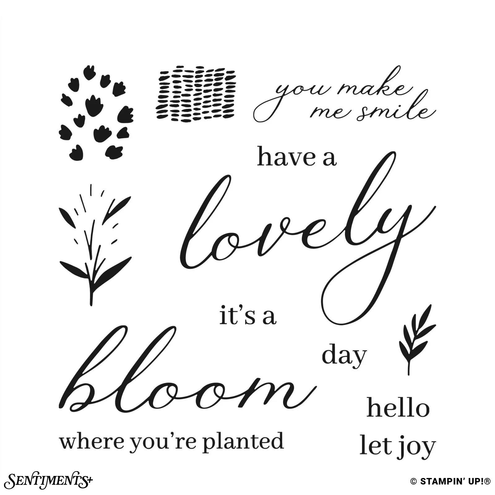 Sweet Blooms Stamp Set: ©Stampin' Up!®