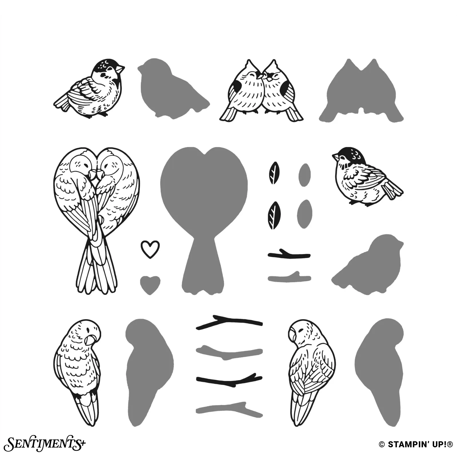 Feathered Fun Stamp Set: ©Stampin' Up!®