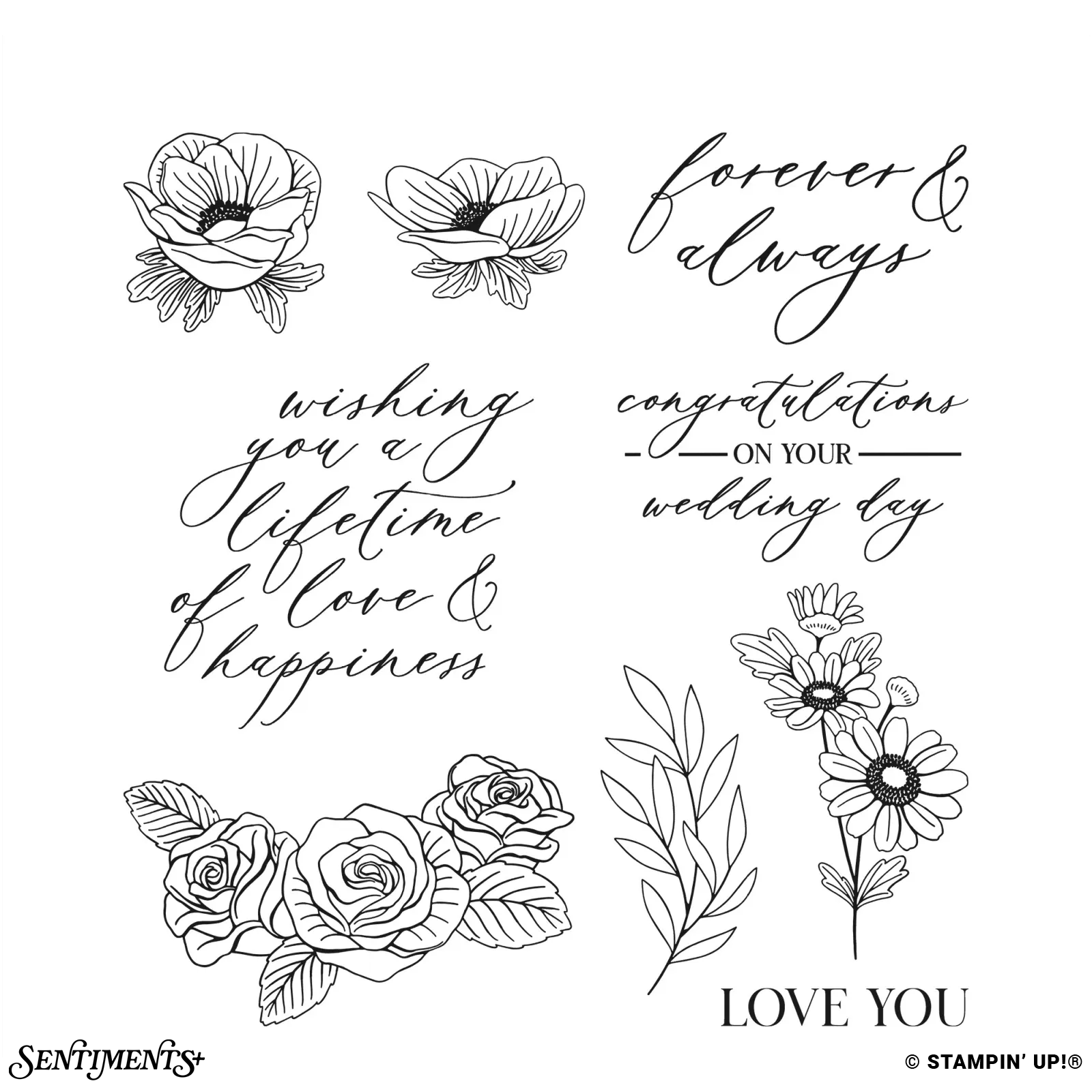 Lifetime of Love Stamp Set: ©Stampin' Up!®