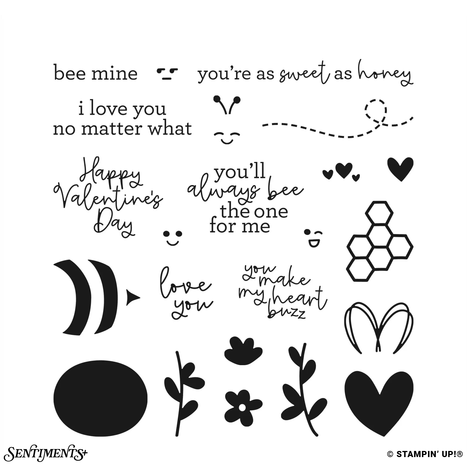 Bee My Valentine Stamp Set: ©Stampin' Up!®