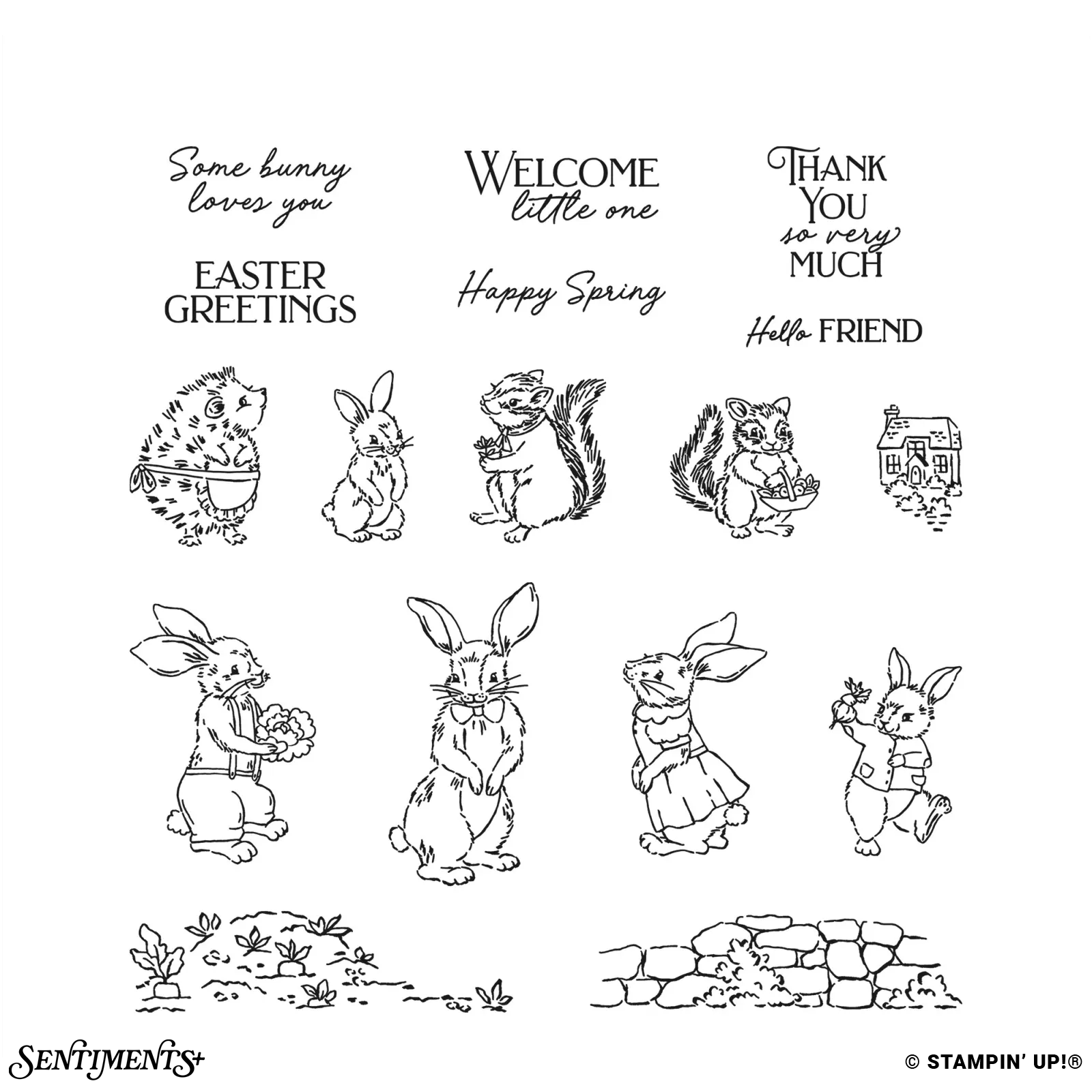 Storybook Friends Stamp Set: ©Stampin' Up!®