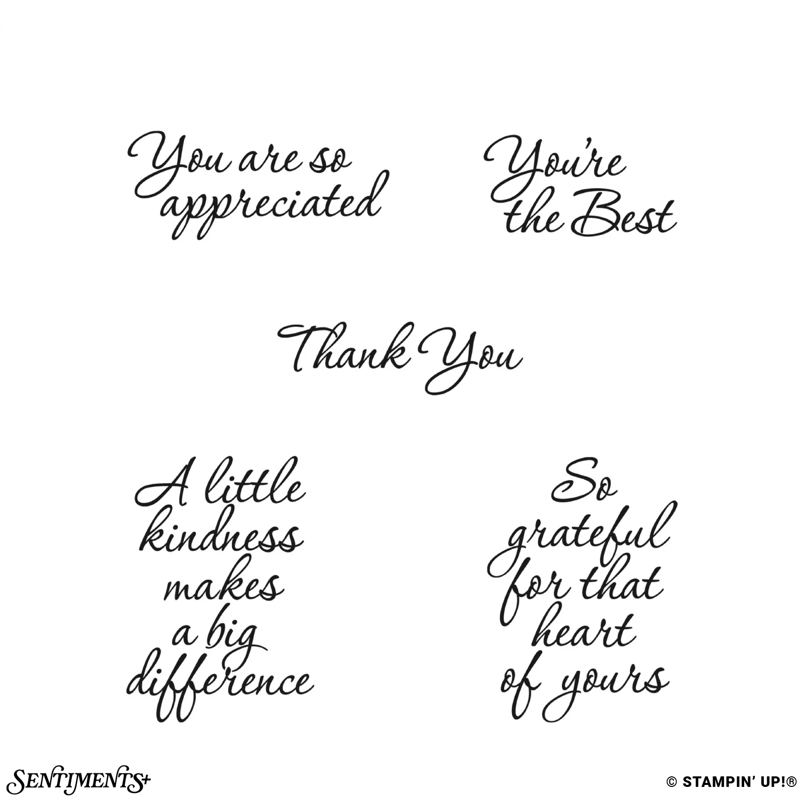 Label Me Grateful Stamp Set: ©Stampin' Up!®