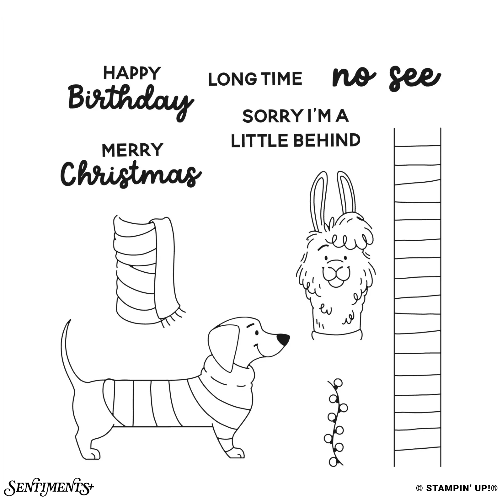 Long Time No See Stamp Set: ©Stampin' Up!®
