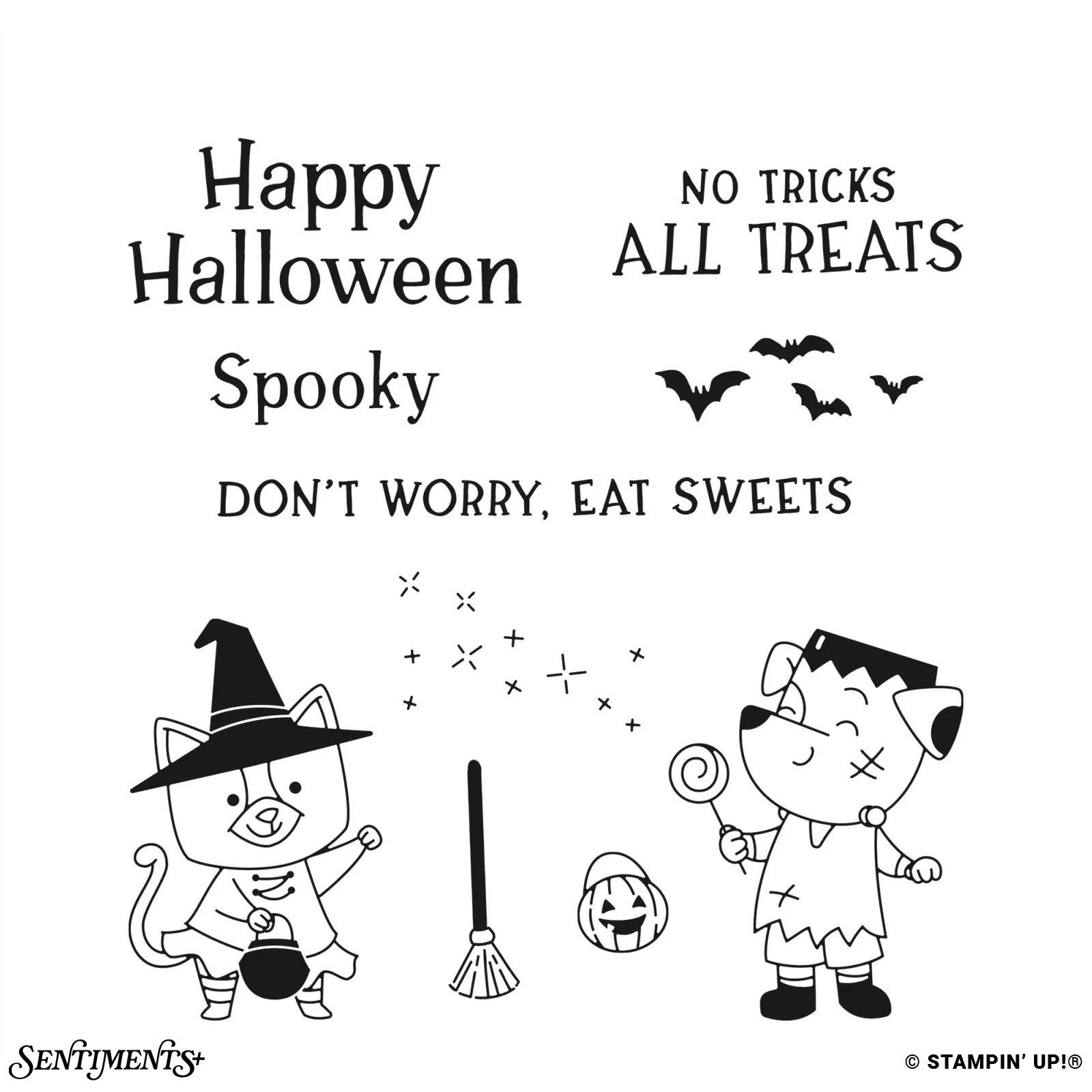 Spooky Halloween Stamp Set: ©Stampin' Up!®