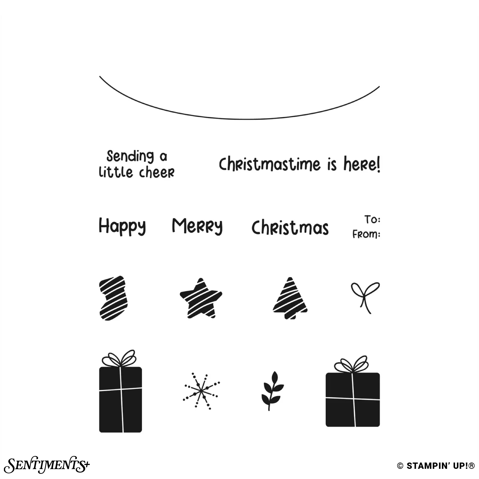 A Little Cheer Stamp Set: ©Stampin' Up!®