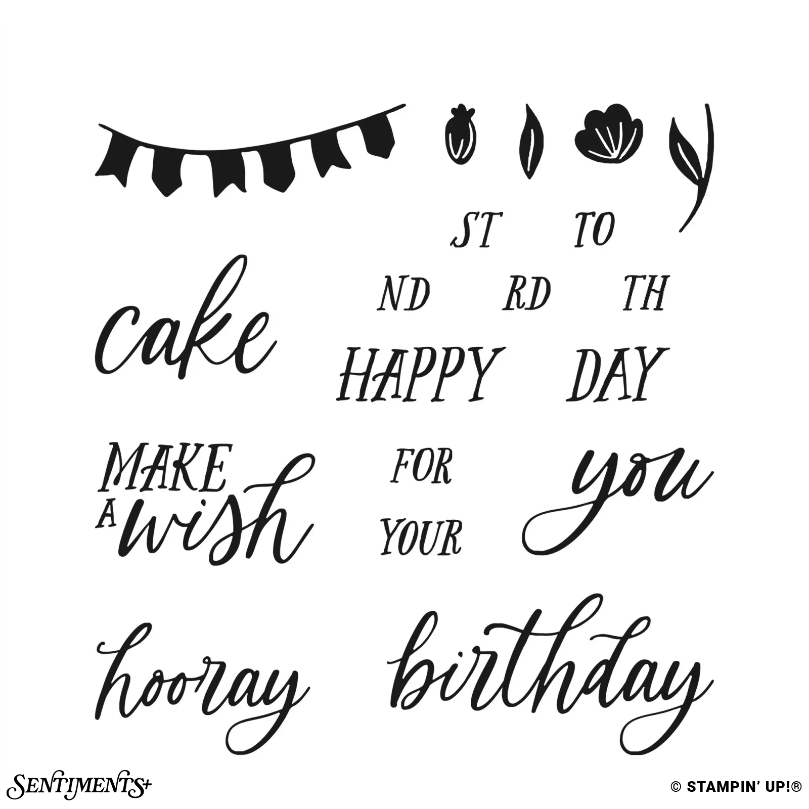 Birthday Celebration Stamp Set: ©Stampin' Up!®